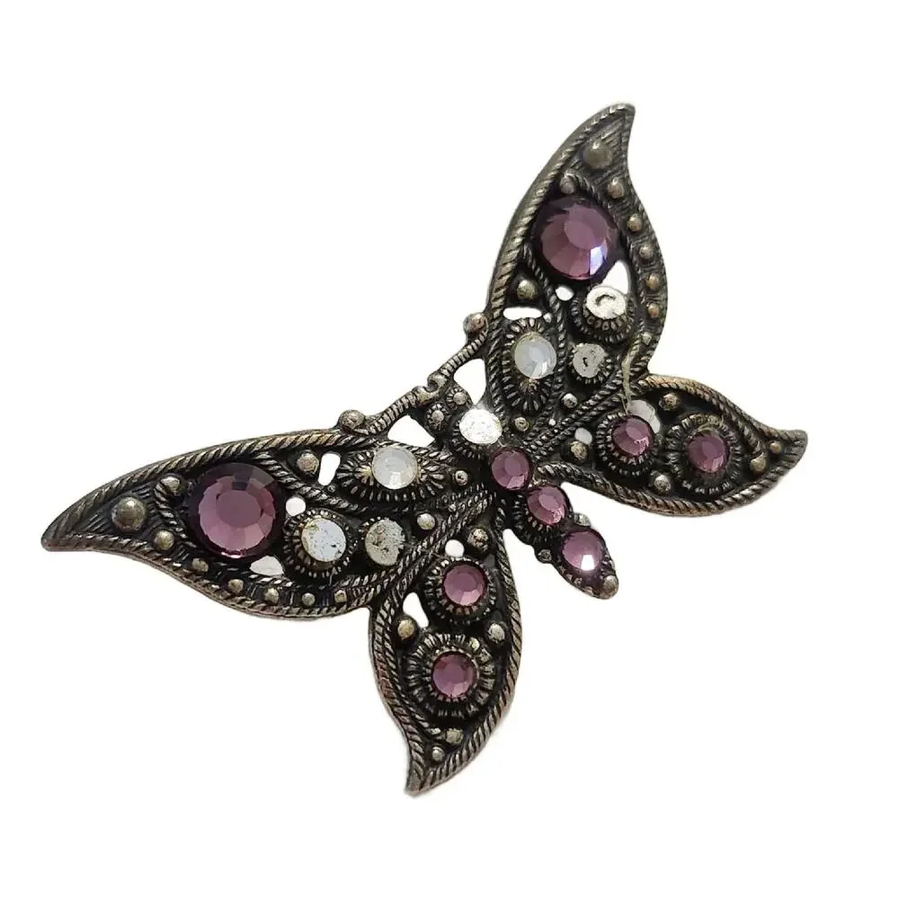Vintage purple crystal